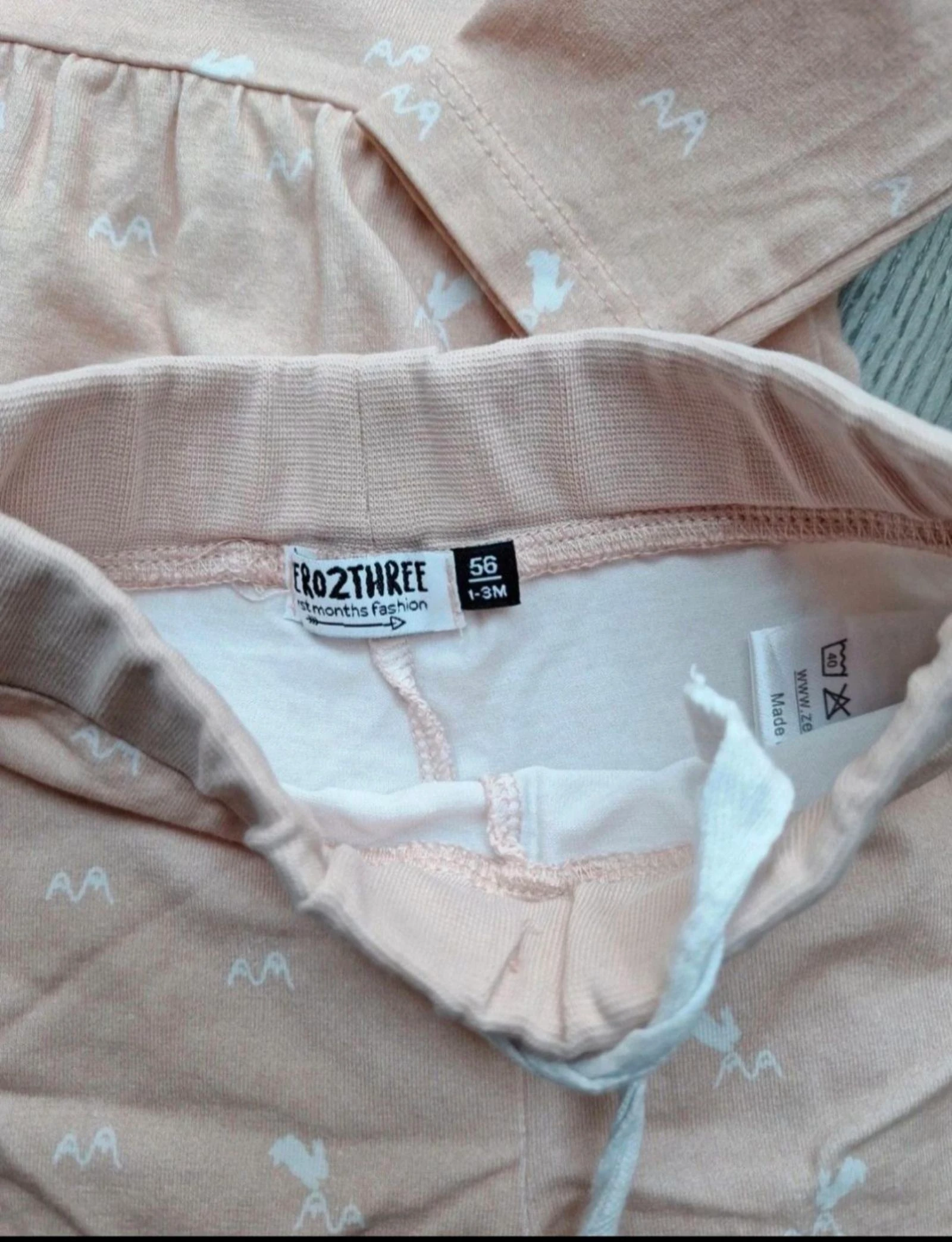 Baby setje roze maat 56 – 2-delig – photo 3